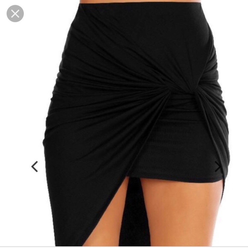 Black skirt